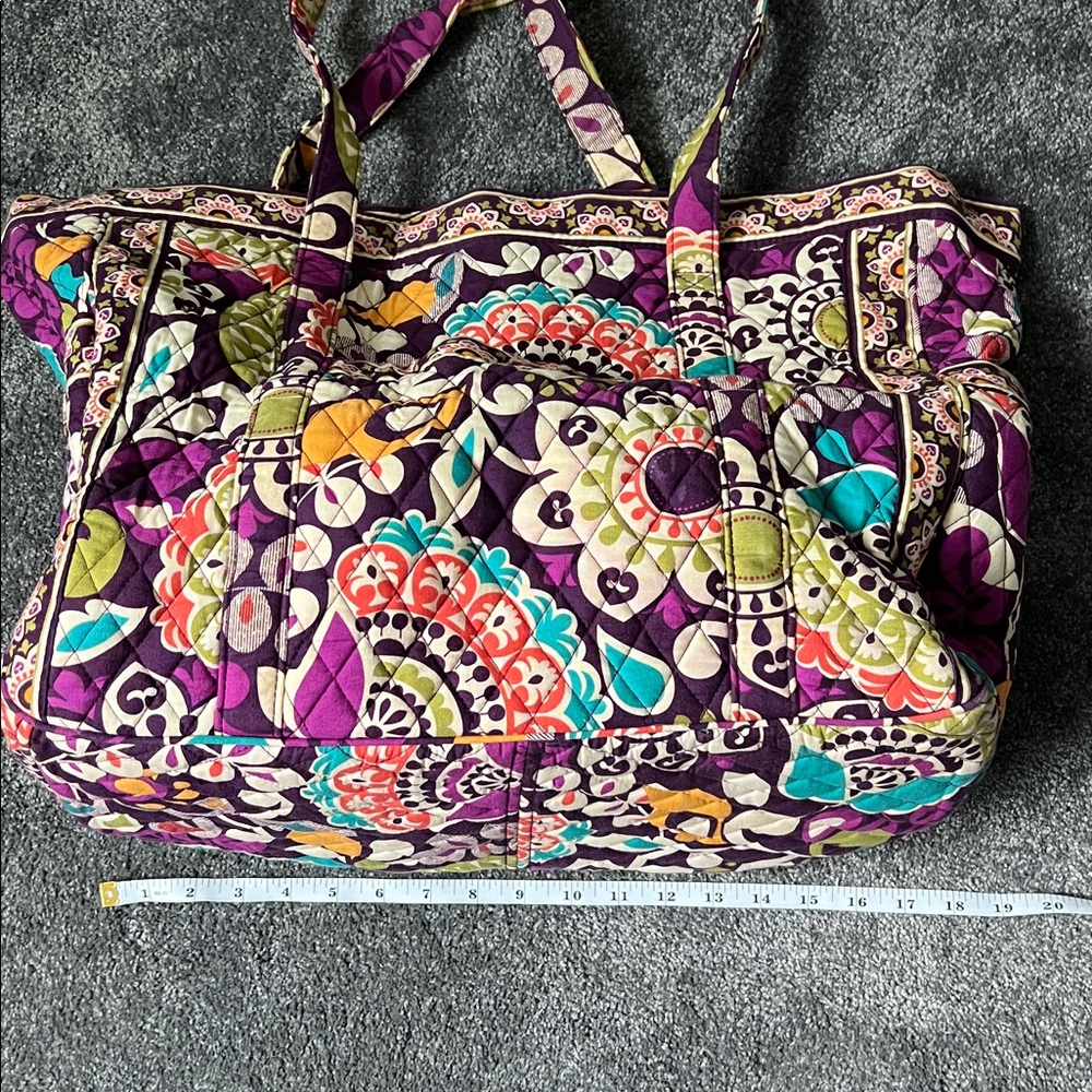 Vibrant Multicolor Tote Bag - Picture 6 of 10